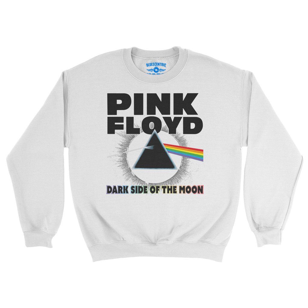 Pink Floyd Dark Side of the Moon Crewneck Sweatshirt - White