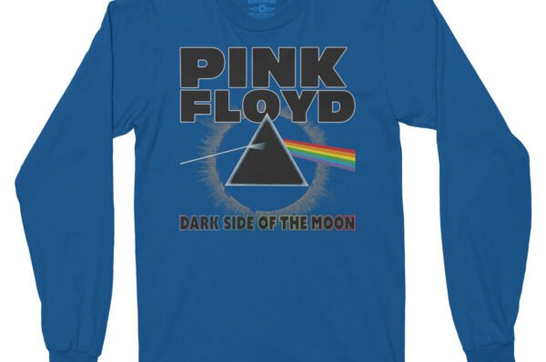 Pink Floyd Dark Side of the Moon Long Sleeve T-Shirt - Royal