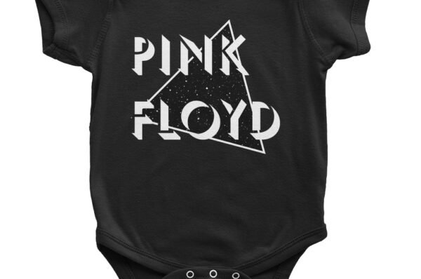 Pink Floyd in Space Baby Onesie - Black
