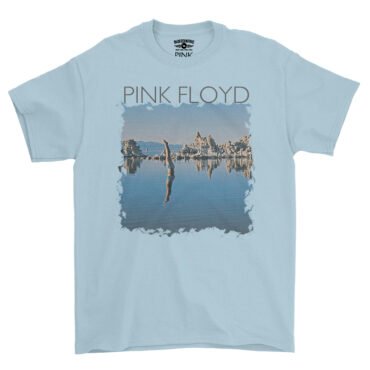 Pink Floyd WYWH Diver T-Shirt - Heavy Cotton - Light Blue