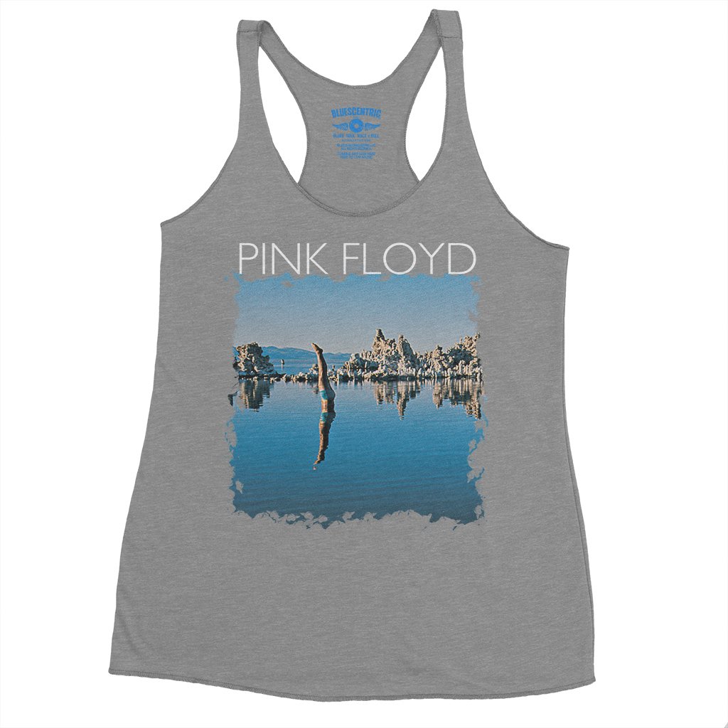 Pink Floyd WYWH Diver Racerback Tank - Women's - Premium Heather