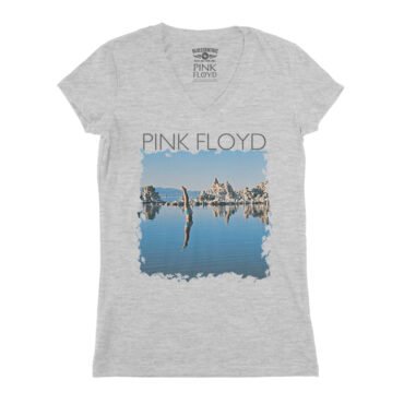 Pink Floyd WYWH Diver V-Neck T Shirt - Women's - Athletic Heather
