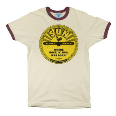 Sun Records Where Rock n Roll Was born Ringer T-Shirt in default
