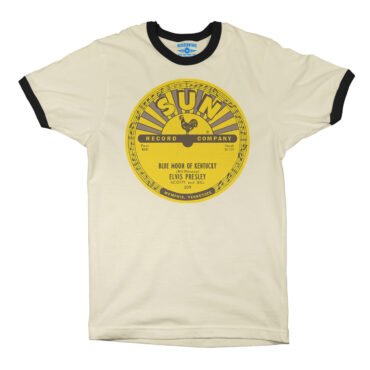 Sun Records x Elvis Presley Blue Moon of Kentucky Ringer T-Shirt in default