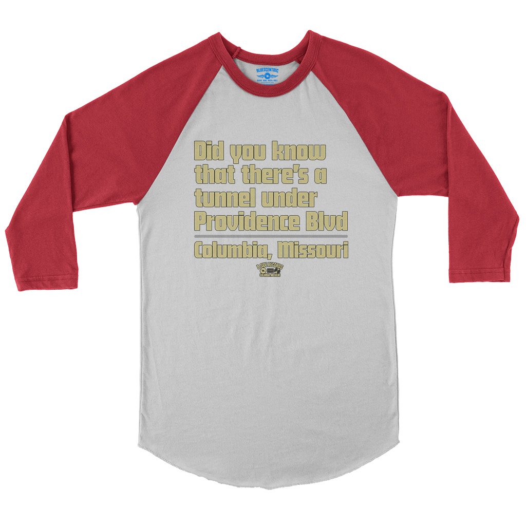 Tunnel Under Providence Blvd Columbia Mo Baseball T-Shirt in default