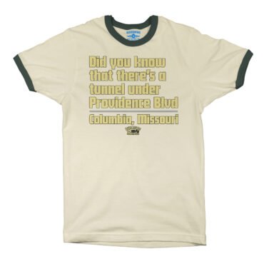 Tunnel Under Providence Blvd Columbia Mo Ringer T-Shirt in default