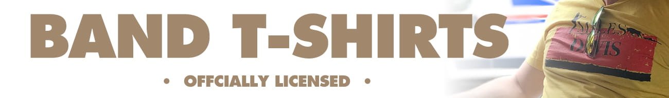 Band T Shirts | Official Band Shirts, sizes Small-5XL