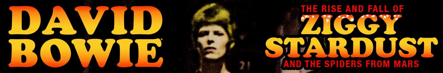 Official David Bowie Ziggy Stardust T Shirts and Merchandise
