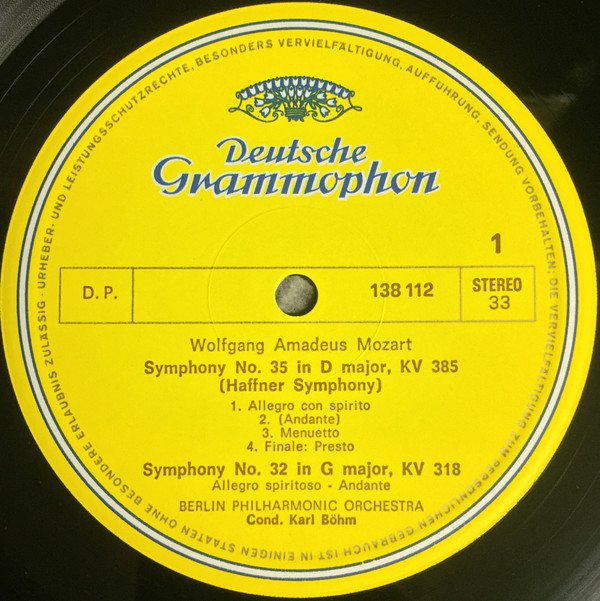 Wolfgang Amadeus Mozart · Karl Böhm, Berliner Philharmoniker-2