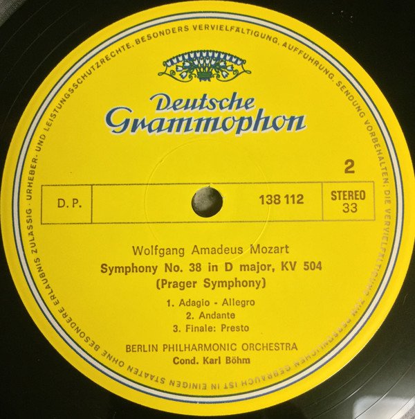 Wolfgang Amadeus Mozart · Karl Böhm, Berliner Philharmoniker-3