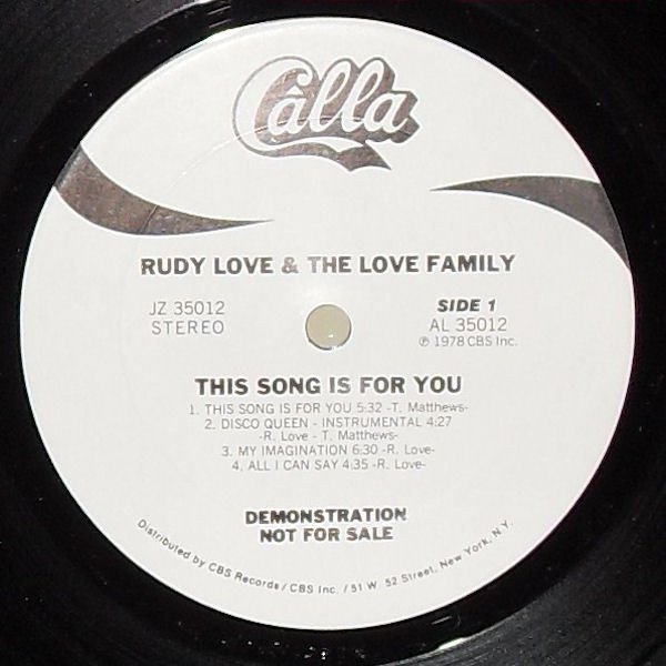 Rudy Love And The Love Family-2