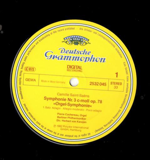 Camille Saint-Saëns - Pierre Cochereau, Berliner Philharmoniker, Herbert von Karajan-2