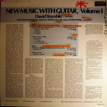 David Starobin - Hans Werner Henze / Barbara Kolb / William Bland / Charles Wuorinen-1