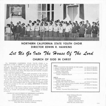 Northern California State Youth Choir , Director: Edwin Hawkins-1
