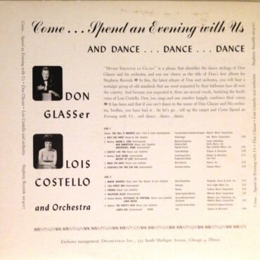 Don Glasser And His Orchestra, Lois Costello-1