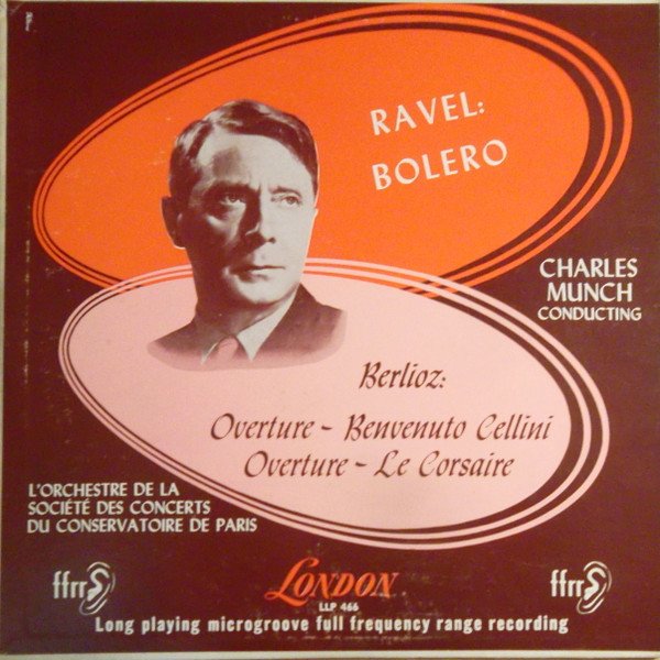 Maurice Ravel, Hector Berlioz, Orchestre De La Société Des Concerts Du Conservatoire Conducted By Charles Munch-0