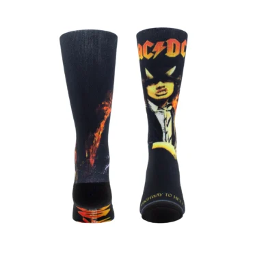 AC:DC Highway To Hell Socks