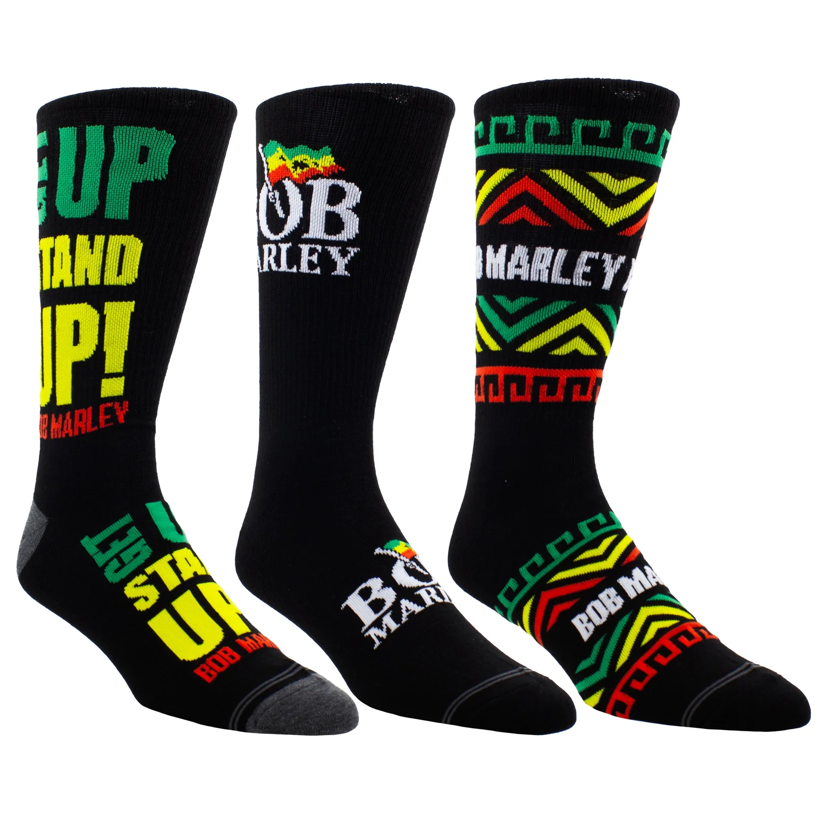 Bob Marley Socks 3 Pack Gift Box