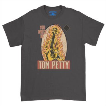 Tom Petty You Wreck Me T-Shirt - Heavy Cotton - Black