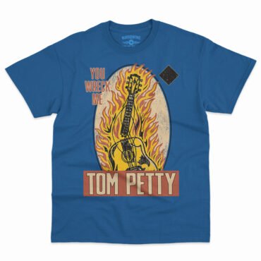 Tom Petty You Wreck Me T-Shirt - Men's Big & Tall - Royal