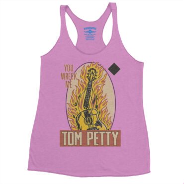 Tom Petty You Wreck Me Racerback Tank - Women's - Vintage Lilac