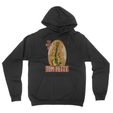 Tom Petty You Wreck Me Hooded Pullover Jacket - Black