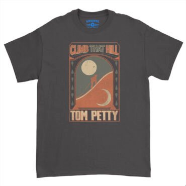 Tom Petty Climb That Hill T-Shirt - Heavy Cotton - Black
