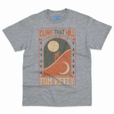 Tom Petty Climb That Hill T-Shirt - Men's Big & Tall - Sport Grey