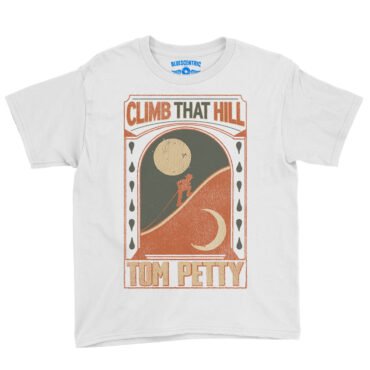 Tom Petty Climb That Hill Youth T-Shirt - Lightweight Children & Toddlers - White