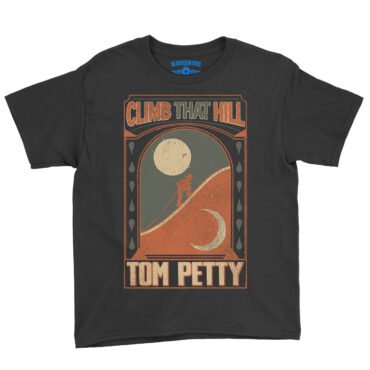 Tom Petty Climb That Hill Youth T-Shirt - Lightweight Children & Toddlers - Black