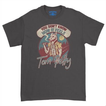 Tom Petty How It Feels T-Shirt - Heavy Cotton - Black