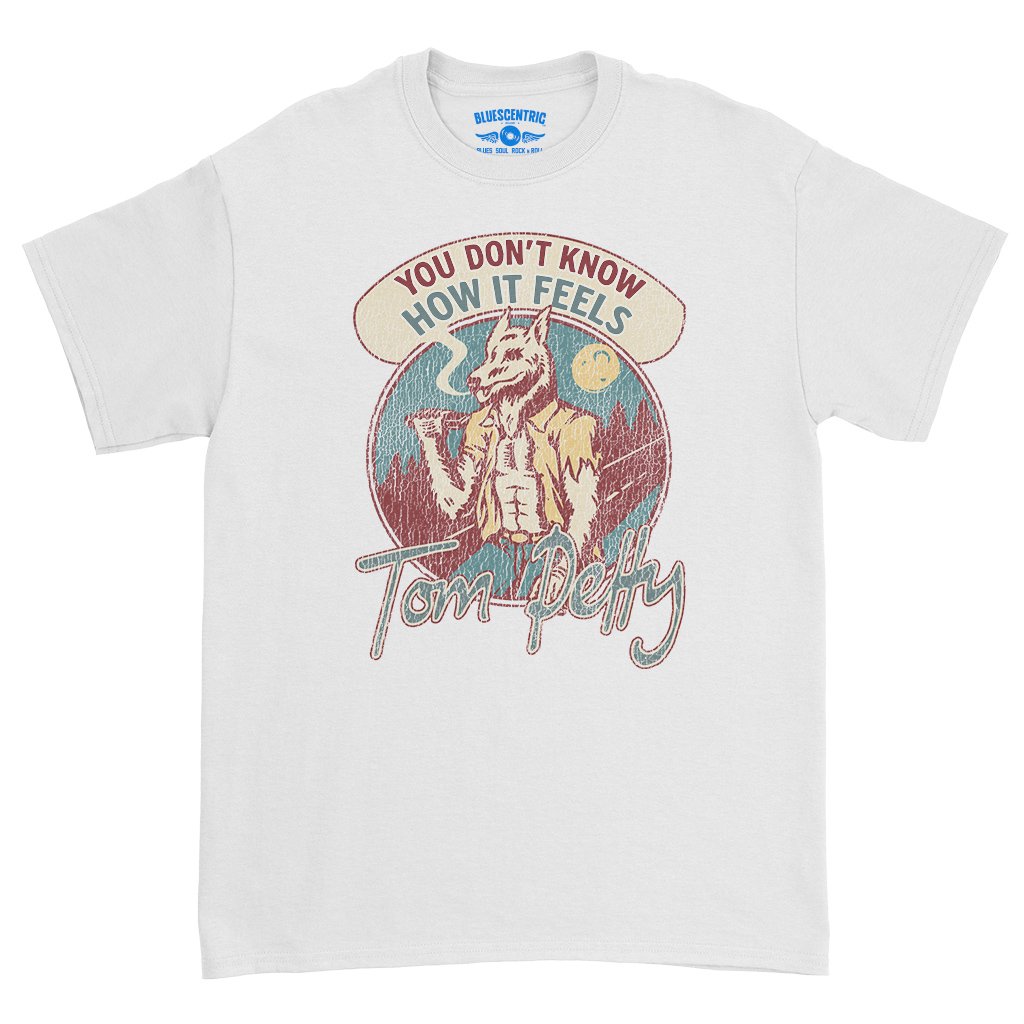 Tom Petty How It Feels T-Shirt - Heavy Cotton - White