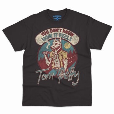 Tom Petty How It Feels T-Shirt - Men's Big & Tall - Black