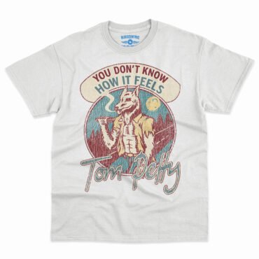 Tom Petty How It Feels T-Shirt - Men's Big & Tall - White