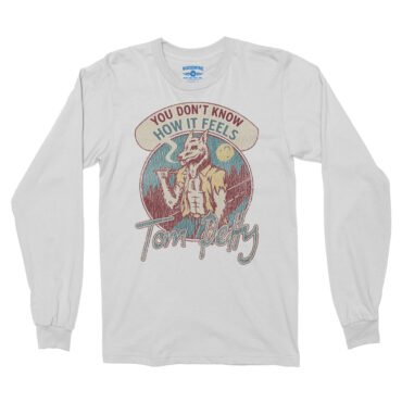 Tom Petty How It Feels Long Sleeve T-Shirt - White