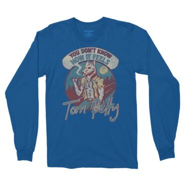 Tom Petty How It Feels Long Sleeve T-Shirt - Royal