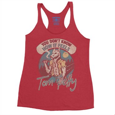 Tom Petty How It Feels Racerback Tank - Women's - Vintage Red