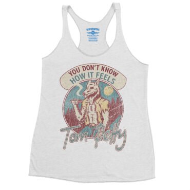 Tom Petty How It Feels Racerback Tank - Women's - Heather White