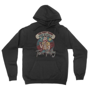 Tom Petty How It Feels Hooded Pullover Jacket - Black