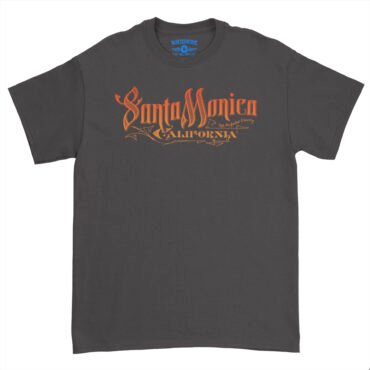 Santa Monica T-Shirt - Heavy Cotton - Black