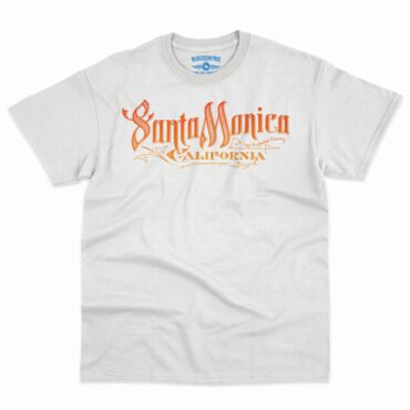 Santa Monica T-Shirt - Men's Big & Tall - White