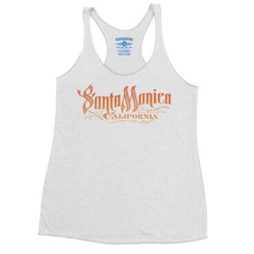 Santa Monica Racerback Tank - Women's - Heather White