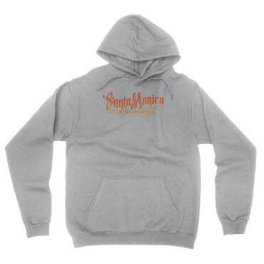 Santa Monica Hooded Pullover Jacket - Ash