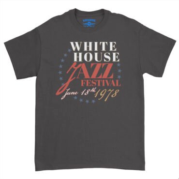 White House Jazz Festival T-Shirt - Heavy Cotton - Black