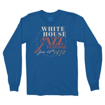 White House Jazz Festival Long Sleeve T-Shirt - Royal