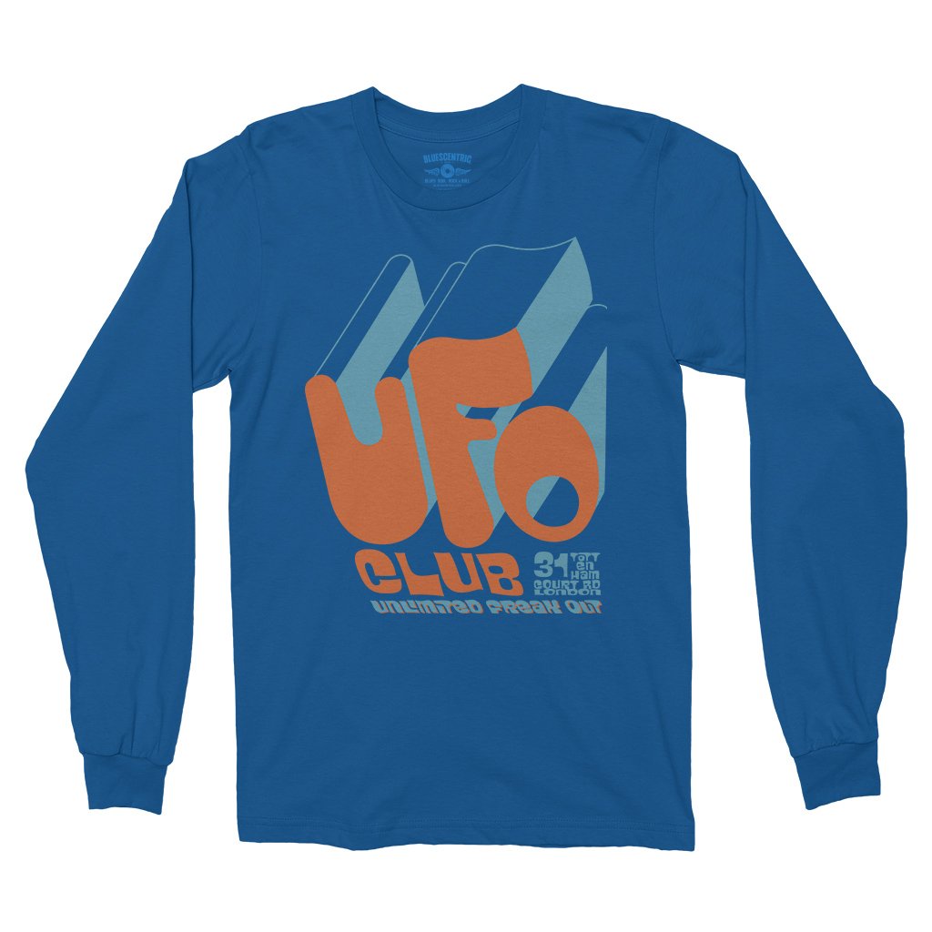 UFO Club London Long Sleeve T-Shirt - Royal