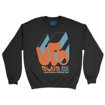 UFO Club London Crewneck Sweatshirt - Black
