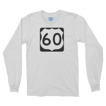 U.S. Route 60 Long Sleeve T-Shirt - White
