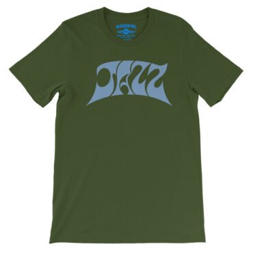 Jazz T-Shirt - Lightweight Vintage Style - Olive