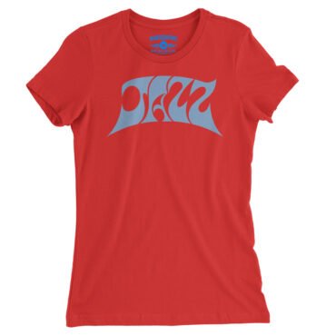 Jazz Ladies T-Shirt - Relaxed Fit - Red